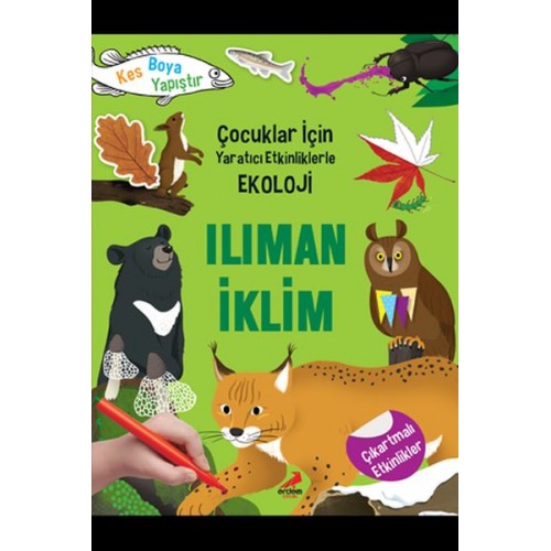 Ilıman İklim - Çocuklar İçin Yaratıcı Etkinliklerle Ekoloji - Kes-Boya-Yapıştır