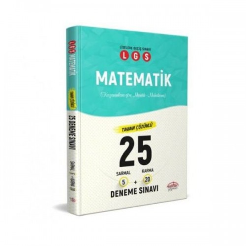 Editör LGS Matematik 25 Deneme Sınavı