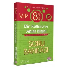 Editör 8. Sınıf VIP Din Kültürü ve Ahlak Bilgisi Soru Bankası