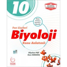 Palme 10.Sınıf Fen Liseleri Biyoloji Konu Anlatımlı (Yeni)