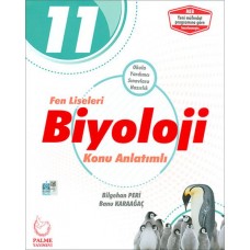 Palme 11.Sınıf Fen Liseleri Biyoloji Konu Anlatımlı (Yeni)