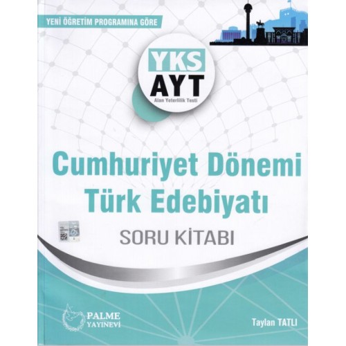 Palme AYT Cumhuriyet Dönemi Türk Edebiyatı Soru Kitabı (Yeni)