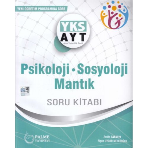 Palme AYT Psikoloji - Sosyoloji Mantık Soru Kitabı (Yeni)