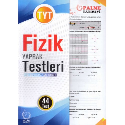 Palme TYT Fizik Yaprak Testleri (Yeni)