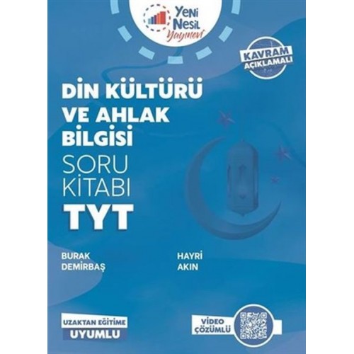 Yeni Nesil 2021 TYT Din Kültürü ve Ahlak Bilgisi Soru Kitabı