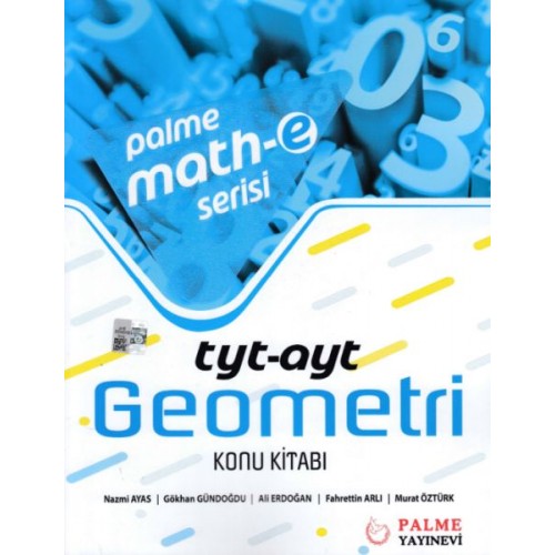 Palme TYT AYT Geometri konu Kitabı Math-e Serisi (Yeni)