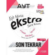 Palme AYT Eşit Ağırlık Ekstra Soru Kitabı Son Tekrar