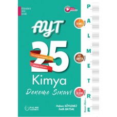 Palmetre Ayt Kimya 25 Deneme Sınavı