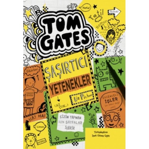 Tom Gates - 10 Şaşırtıcı Yetenekler (Az Çok) (Ciltli)