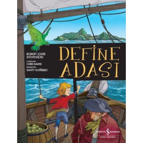 Çizgilerle Klasikler Dizisi - Define Adası