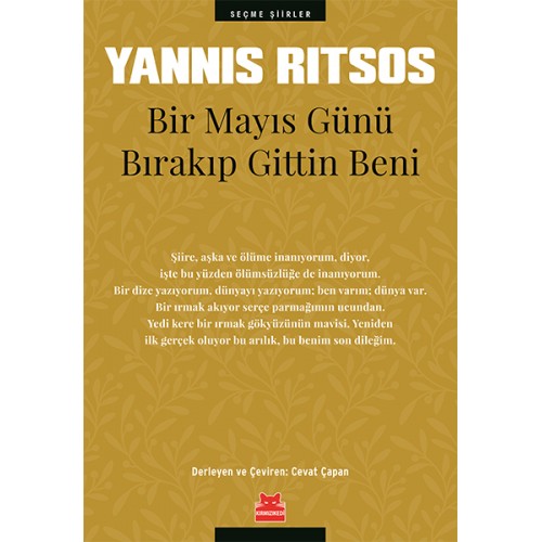 Bir Mayıs Günü Bırakıp Gittin Beni