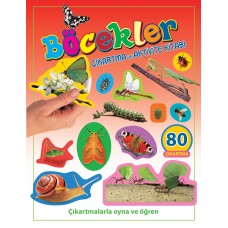 Böcekler - Çıkartma ve Aktivite Kitabı