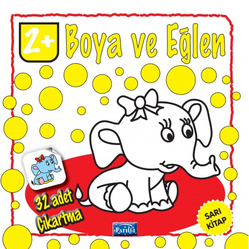 Boya ve Eğlen Sarı Kitap