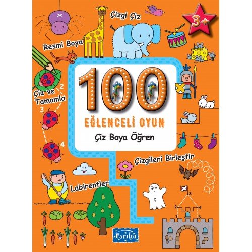 100 Eğlenceli Oyun - Çiz Boya Öğren