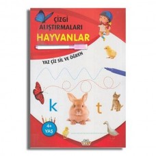 Çizgi Alıştırmaları Hayvanlar