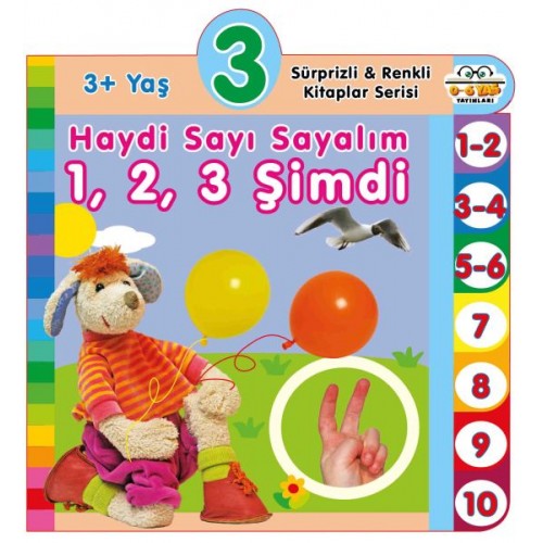 Haydi Sayı Sayalım 1,2,3 Şimdi (3+Yaş)