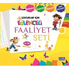 Eğlenceli Faaliyet Seti - Sarı Kitap - 3+ Yaş