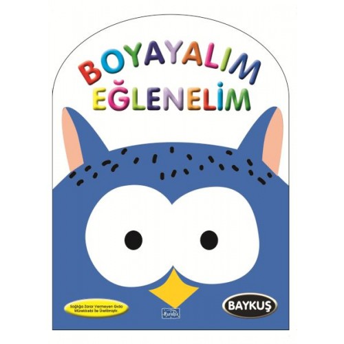 Boyayalım Eğlenelim Baykuş