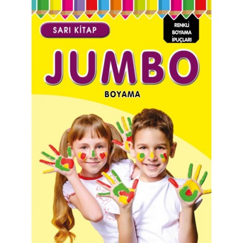 Jumbo Boyama Sarı Kitap