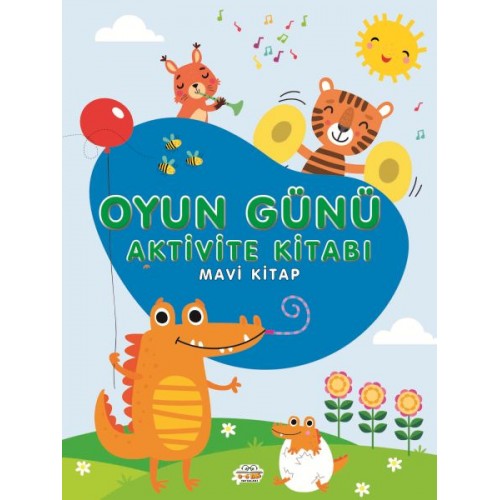 Oyun Günü Aktivite Kitabı Mavi Kitap