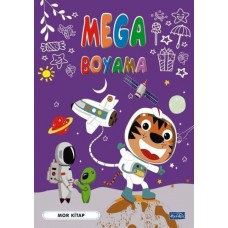 Mega Boyama Mor Kitap