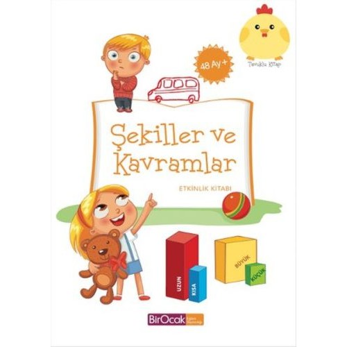 Şekiller ve Kavramlar Etkinlik Kitabı (48 Ay)