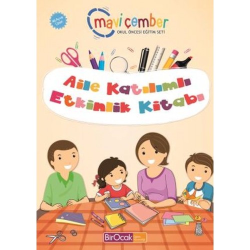 Aile Katılımlı Etkinlik Kitabı - Mavi Çember (48 Ay ve Üzeri)