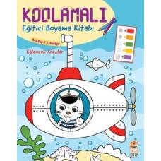 Kodlamalı Eğitici Boyama Kitabı - Eğlenceli Araçlar