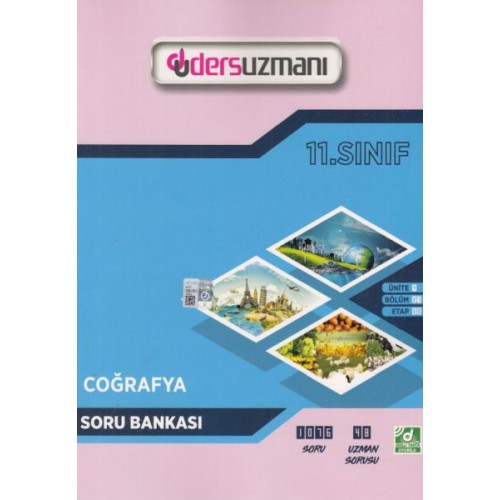 Ders Uzmanı 11. Sınıf Coğrafya Soru Bankası (Yeni)