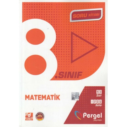 Pergel 8. Sınıf Matematik Soru Kitabı (Yeni)