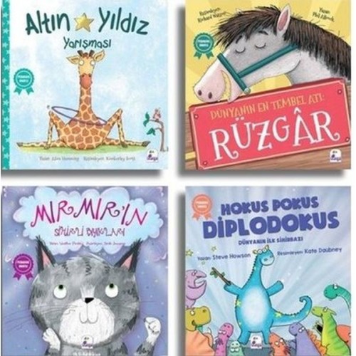 Set 1 Pedagog Onaylı Hikayeler-4 Kitap Takım