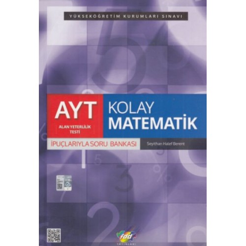 FDD AYT Kolay Matematik İpuçlarıyla Soru Bankası (Yeni)