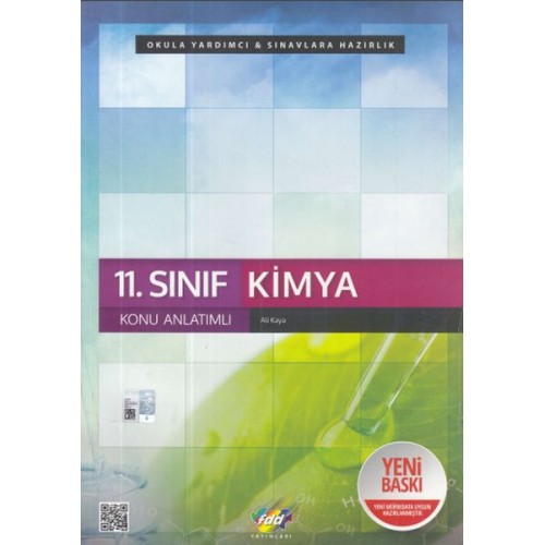 FDD 11. Sınıf Kimya Konu Anlatımlı (Yeni)