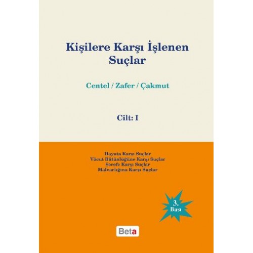 Kişilere Karşı İşlenen Suçlar 1