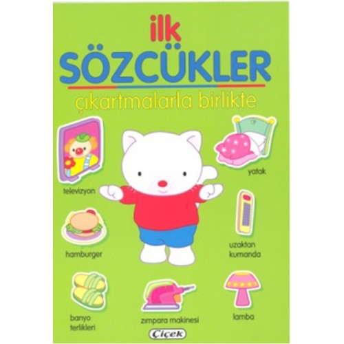 İlk Sözcükler - Çıkartmalarla Birlikte Yeşil