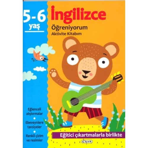 Aktivite Kitabım - İngilizce Öğreniyorum (5-6 Yaş)