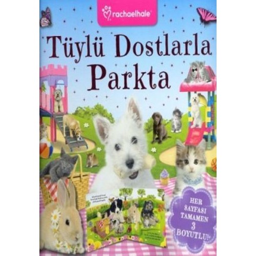 Tüylü Dostlarla Parkta - 3D Lisanslı Kitaplar