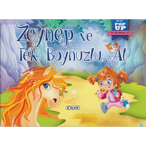 Pop-Up Mini Tek Boynuzlu At - Zeynep Ve Tek Boynuzlu At