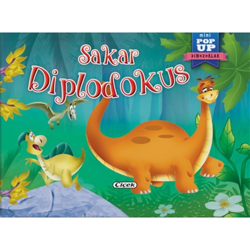 Pop-Up Mini Dinozorlar - Sakar Diplodokus