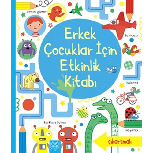 Erkekler Çocuklar İçin Etkinlik Kitabı