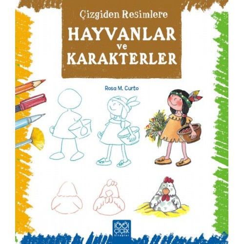 Çizgiden Resimlere - Hayvanlar ve Karakterler