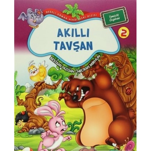 Akıllı Tavşan / Neşeli Orman Hikayeleri (Büyük Boy)