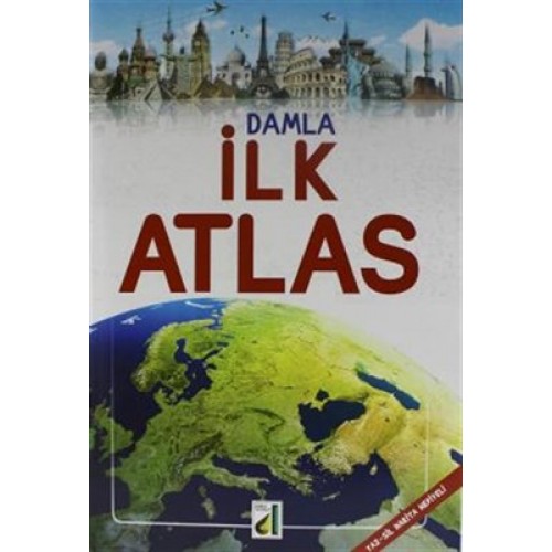 Damla İlk Atlas (Yaz Sil Harita Hediyeli)