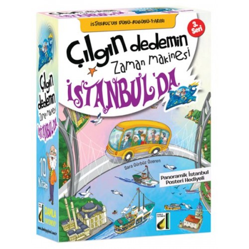 Çılgın Dedemin Zaman Makinesi İstanbulda (10 Kitap Takım)