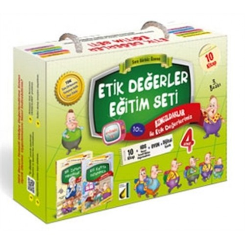 Bıngıldaklar İle Etik Değerlerimiz (10 Kitap Set)