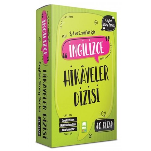 İngilizce Hikayeler Dizisi (40 Kitap Takım)