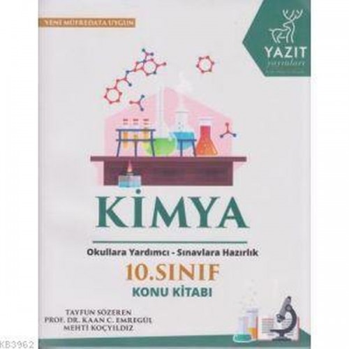 Yazıt 10. Sınıf Kimya Konu Kitabı