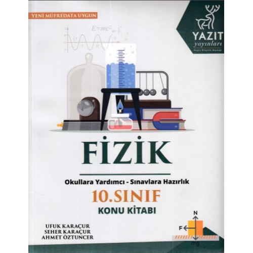 Yazıt 10. Sınıf Fizik Konu Kitabı (Yeni)