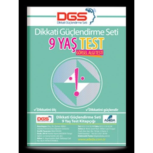 Dikkati Güçlendirme Seti 9 Yaş Test