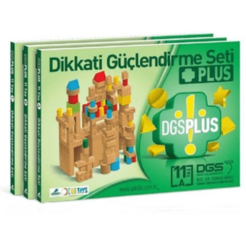 Dikkati Güçlendirme Seti Plus 11 Yaş Kitap